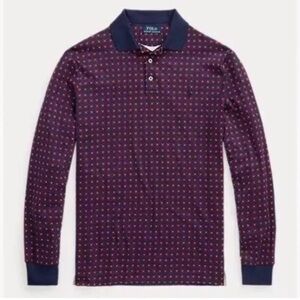 NWT Polo Ralph Lauren Men's M Classic Fit Soft Polo Shirt Pattern w/ Pony